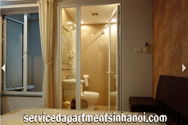 Lake view serviced apartment for rent in Truc Bach, Ba Dinh 8
