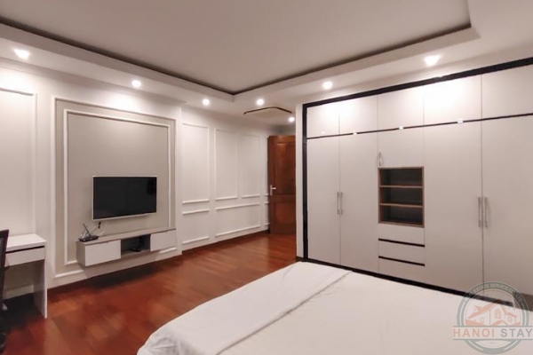 Lake View & Spacious 02 BR Apartment for rent in Yen Phu Village Area, Vu Mien street 12