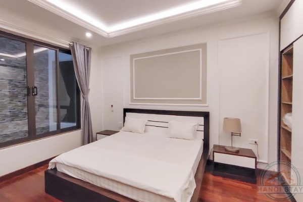 Lake View & Spacious 02 BR Apartment for rent in Yen Phu Village Area, Vu Mien street 14