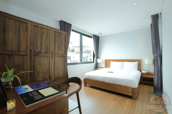Lake View, Spacious Balcony & Contemporary 2BR Apartment for Rent in Tu Hoa, Tay Ho 12