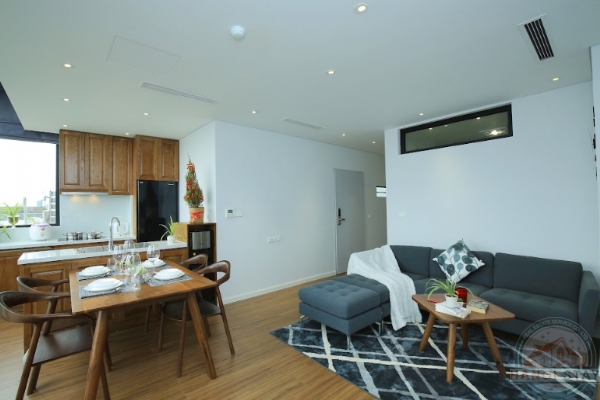 Lake View, Spacious Balcony & Contemporary 2BR Apartment for Rent in Tu Hoa, Tay Ho 6