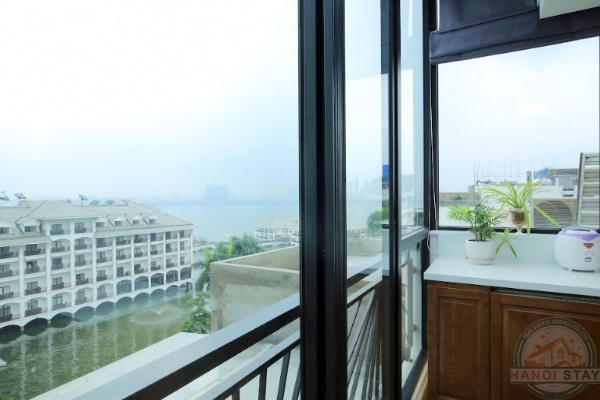 Lake View, Spacious Balcony & Contemporary 2BR Apartment for Rent in Tu Hoa, Tay Ho 7