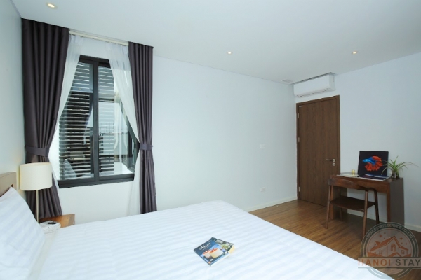 Lake View, Spacious Balcony & Contemporary 2BR Apartment for Rent in Tu Hoa, Tay Ho 16