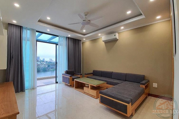 Lake View Spacious Serviced Apartment for rent in Truc Bach, Ba Dinh, Good Price 3