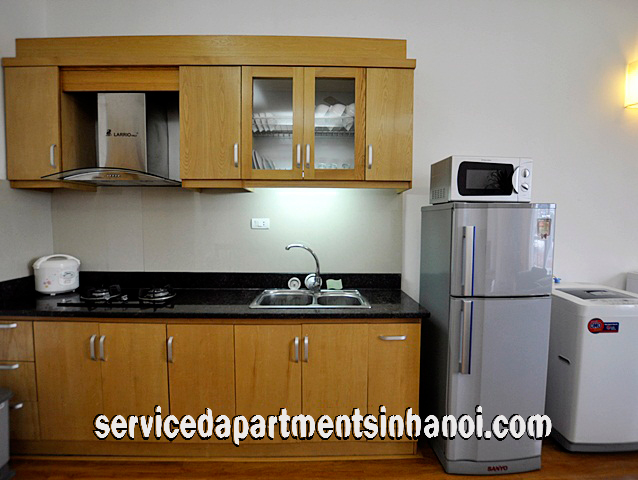 Lake View Two Bedroom Apartment for rent in Ngoc Khanh Area, Hanoi 4
