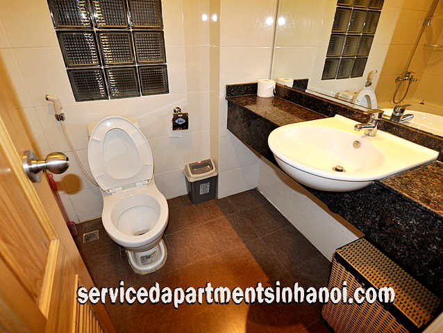 Lake View Two Bedroom Apartment for rent in Ngoc Khanh Area, Hanoi 9