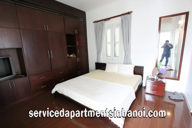 Lake View Two Bedroom Apartment For rent in Xuan Dieu str, Tay Ho, Big Balcony 10