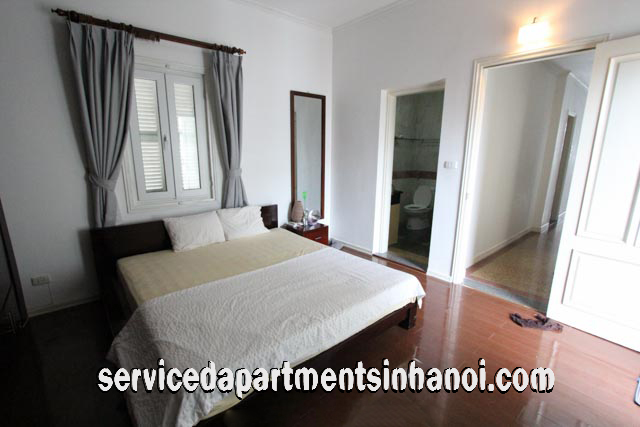 Lake View Two Bedroom Apartment For rent in Xuan Dieu str, Tay Ho, Big Balcony 9