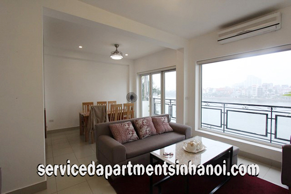 Lake View Two bedroom Apartment Rental in Tay Ho, Close to Intercontinental Hotel 13