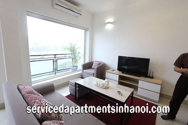 Lake View Two bedroom Apartment Rental in Tay Ho, Close to Intercontinental Hotel 5