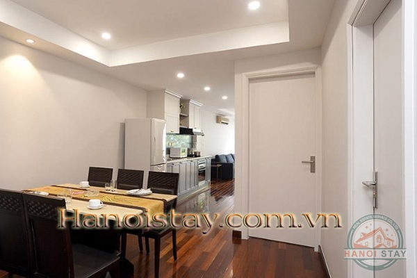 Lake View Two Bedroom Flat For Rent in Yen Phu Village, Tay Ho, Affordable Price 8