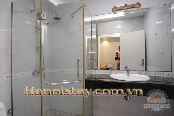 Lake View Two Bedroom Flat For Rent in Yen Phu Village, Tay Ho, Affordable Price 9
