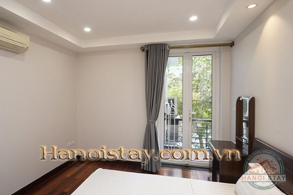 Lake View Two Bedroom Flat For Rent in Yen Phu Village, Tay Ho, Affordable Price 11