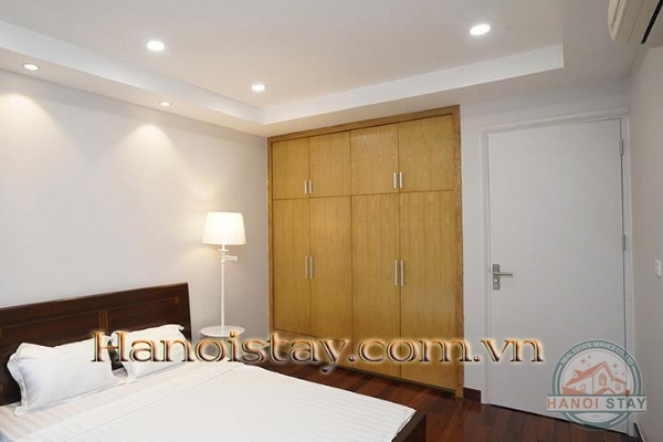 Lake View Two Bedroom Flat For Rent in Yen Phu Village, Tay Ho, Affordable Price 12