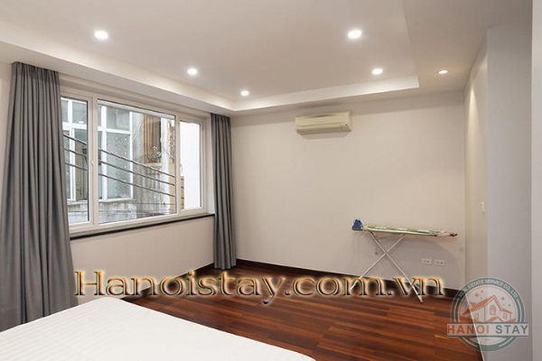 Lake View Two Bedroom Flat For Rent in Yen Phu Village, Tay Ho, Affordable Price 18