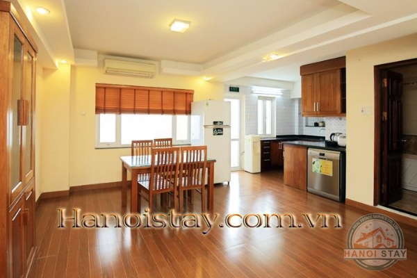 Lakefront Three bedroom Apartment Rental in Xuan Dieu st, Tay Ho, *Perfect Sunset 5