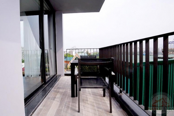 Lakeview and Sunny Balcony 03 BR Apartment for rent in To Ngoc Van str, Tay ho, Sophisticated Design 11