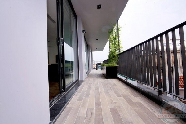 Lakeview and Sunny Balcony 03 BR Apartment for rent in To Ngoc Van str, Tay ho, Sophisticated Design 9