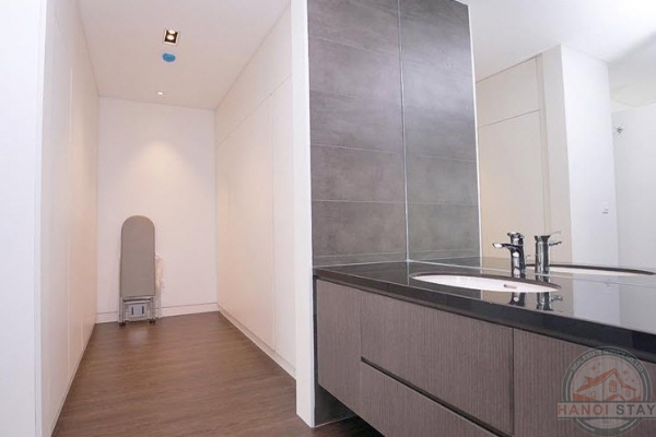 Lakeview and Sunny Balcony 03 BR Apartment for rent in To Ngoc Van str, Tay ho, Sophisticated Design 17