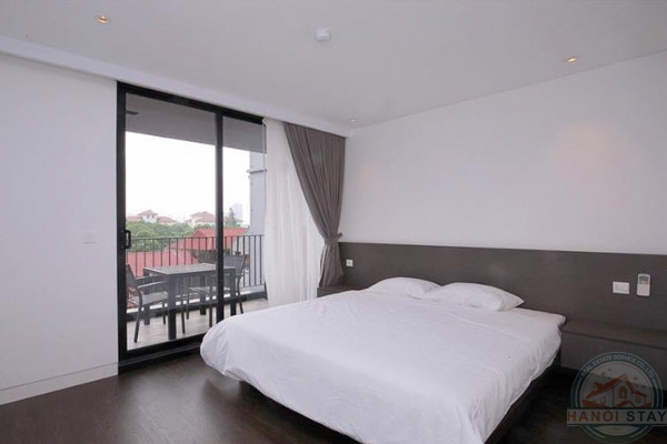 Lakeview and Sunny Balcony 03 BR Apartment for rent in To Ngoc Van str, Tay ho, Sophisticated Design 19