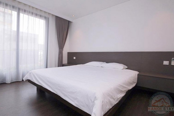 Lakeview and Sunny Balcony 03 BR Apartment for rent in To Ngoc Van str, Tay ho, Sophisticated Design 23