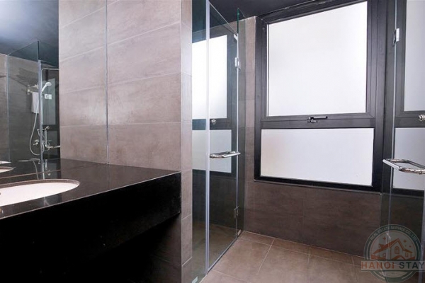 Lakeview and Sunny Balcony 03 BR Apartment for rent in To Ngoc Van str, Tay ho, Sophisticated Design 25
