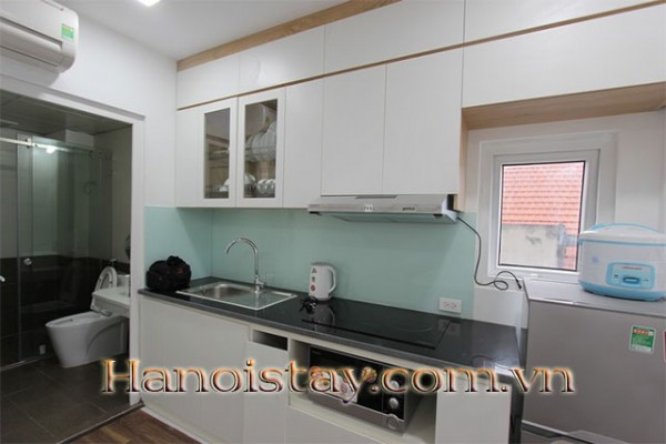 Lakeview Apartment Rental with Convenient Balcony For rent in Lac Long Quan St, Tay Ho 1