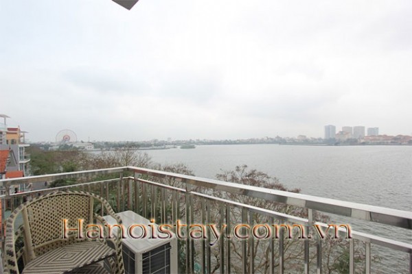 Lakeview Apartment Rental with Convenient Balcony For rent in Lac Long Quan St, Tay Ho 12