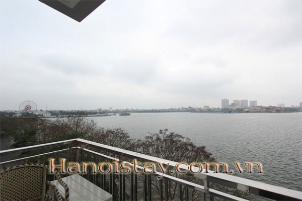 Lakeview Apartment Rental with Convenient Balcony For rent in Lac Long Quan St, Tay Ho 8