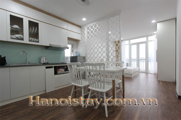 Lakeview Apartment Rental with Convenient Balcony For rent in Lac Long Quan St, Tay Ho 14