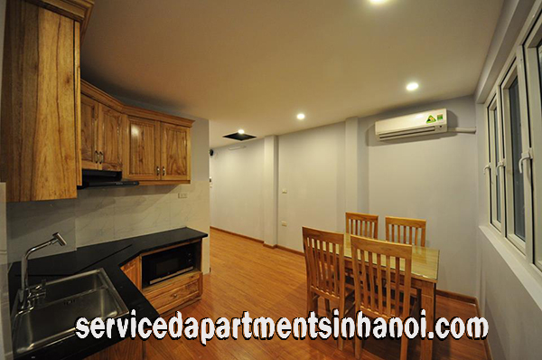 Lakeview One Bedroom Apartment rental in Yen Phu Village, Tay Ho, Brand New Appliances 3