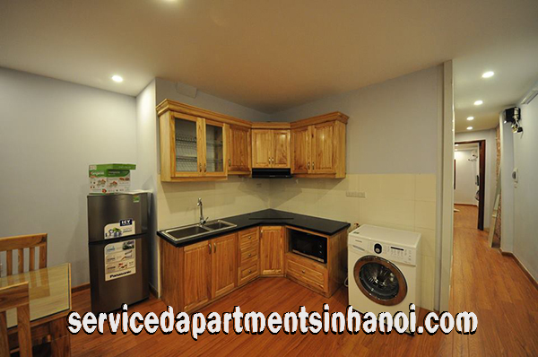 Lakeview One Bedroom Apartment rental in Yen Phu Village, Tay Ho, Brand New Appliances 4