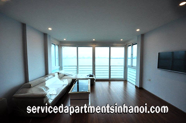 Lakeview One Bedroom Apartment rental in Yen Phu Village, Tay Ho, Brand New Appliances 1