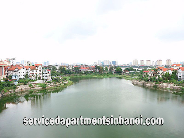 Lakeview Serviced Apartment Rental in Au Co street, Tay ho, Very Nice Terrace 1