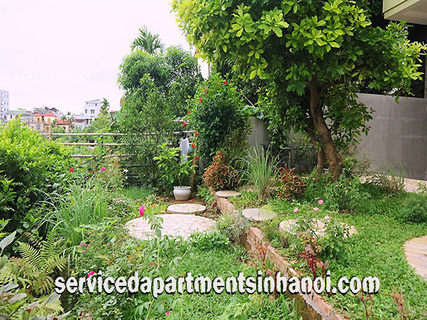 Lakeview Serviced Apartment Rental in Au Co street, Tay ho, Very Nice Terrace 2