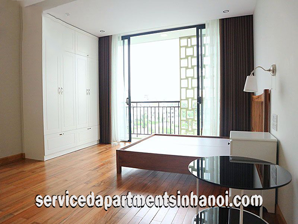 Lakeview Serviced Apartment Rental in Au Co street, Tay ho, Very Nice Terrace 9