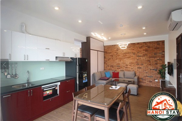 Lakeview Serviced Apartment Rental in Yen Phu Area, Tay Ho, Very Modern Amenities 1