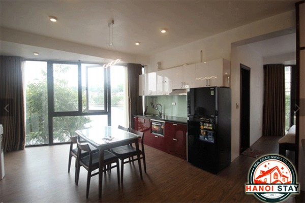 Lakeview Serviced Apartment Rental in Yen Phu Area, Tay Ho, Very Modern Amenities 3