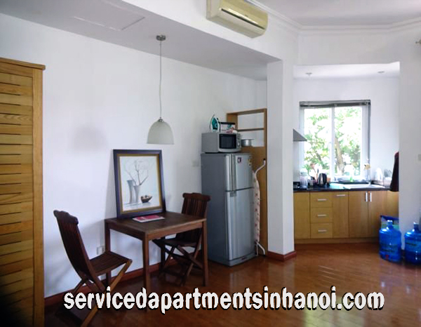 Lakeview Studio Type Apartment Rental in Truc Bach str, Ba Dinh, Lovely Balcony 4