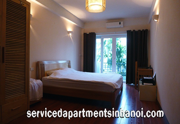 Lakeview Two Bedroom Apartment for rent in Tay Ho, Hanoi, Lovely Balcony 8