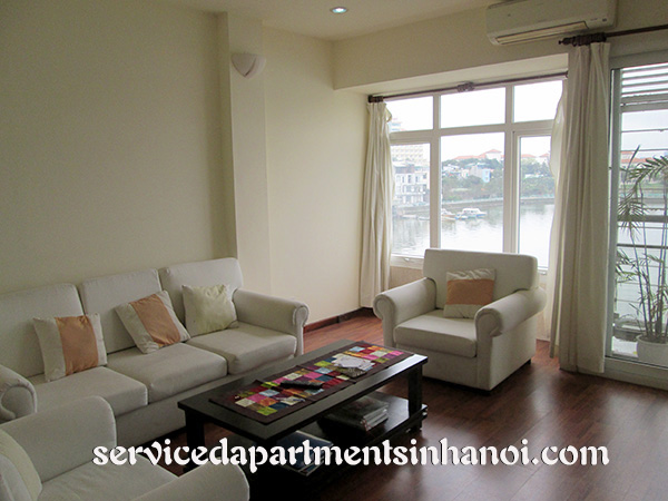 Lakeview two bedroom apartment for rent in To Ngoc Van, Tay Ho 2