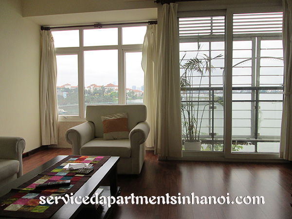 Lakeview two bedroom apartment for rent in To Ngoc Van, Tay Ho 3