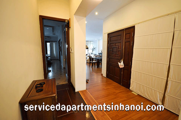 Lakeview two bedroom apartment rental in Truc Bach, Spacious living room. 10