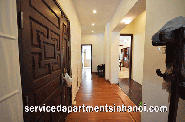 Lakeview two bedroom apartment rental in Truc Bach, Spacious living room. 7