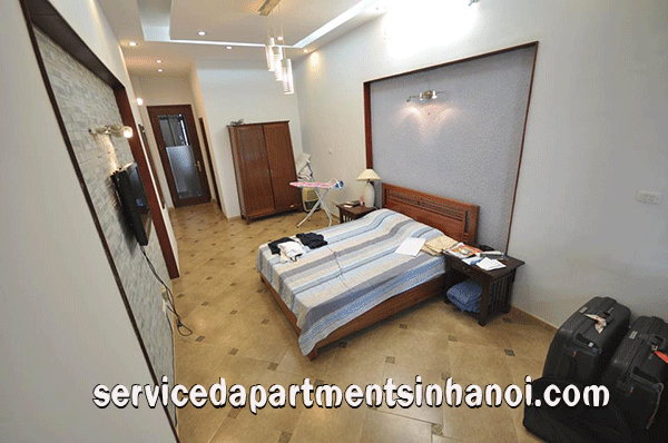 Lakeview two bedroom apartment rental in Truc Bach, Spacious living room. 8