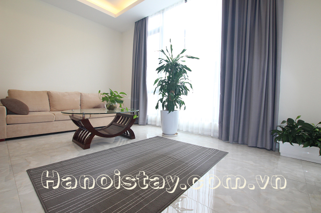Lakeview Two Bedroom Serviced Apartment Rental in Le Duan street, Dong Da 2