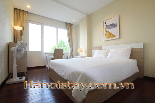 Lakeview Two Bedroom Serviced Apartment Rental in Yen Phu village, Tay Ho 11