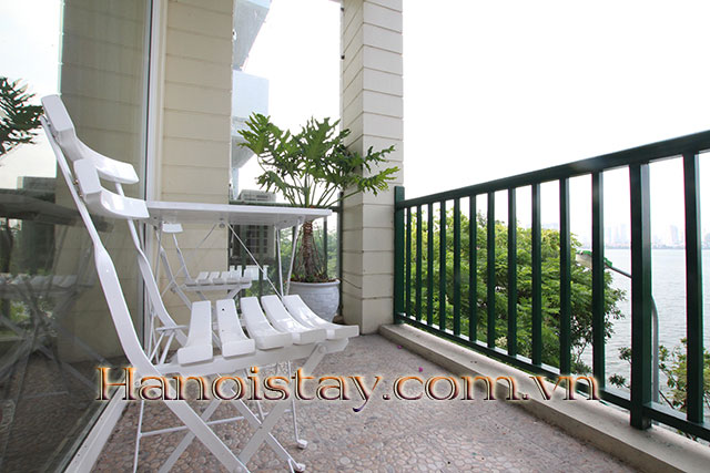 Lakeview Two Bedroom Serviced Apartment Rental in Yen Phu village, Tay Ho 15