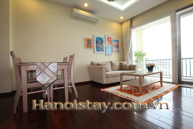Lakeview Two Bedroom Serviced Apartment Rental in Yen Phu village, Tay Ho 9