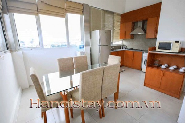 LARGE WINDOW AND PANORAMIC CITYVIEW Serviced Apartment in TRUC BACH AREA 7